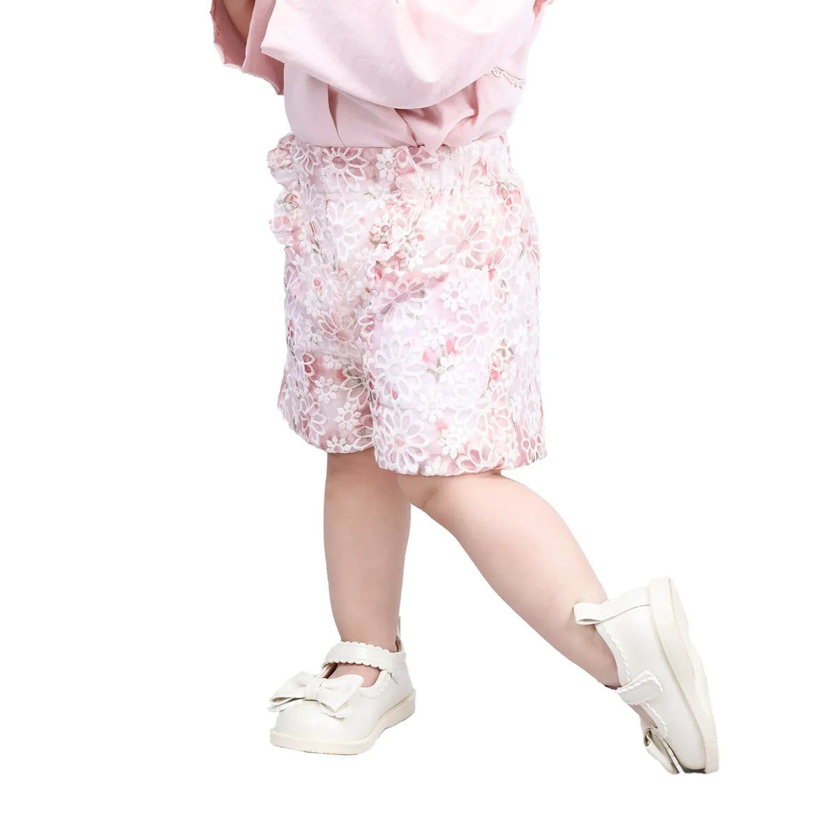 Floral Formal Shorts For Baby girl Image