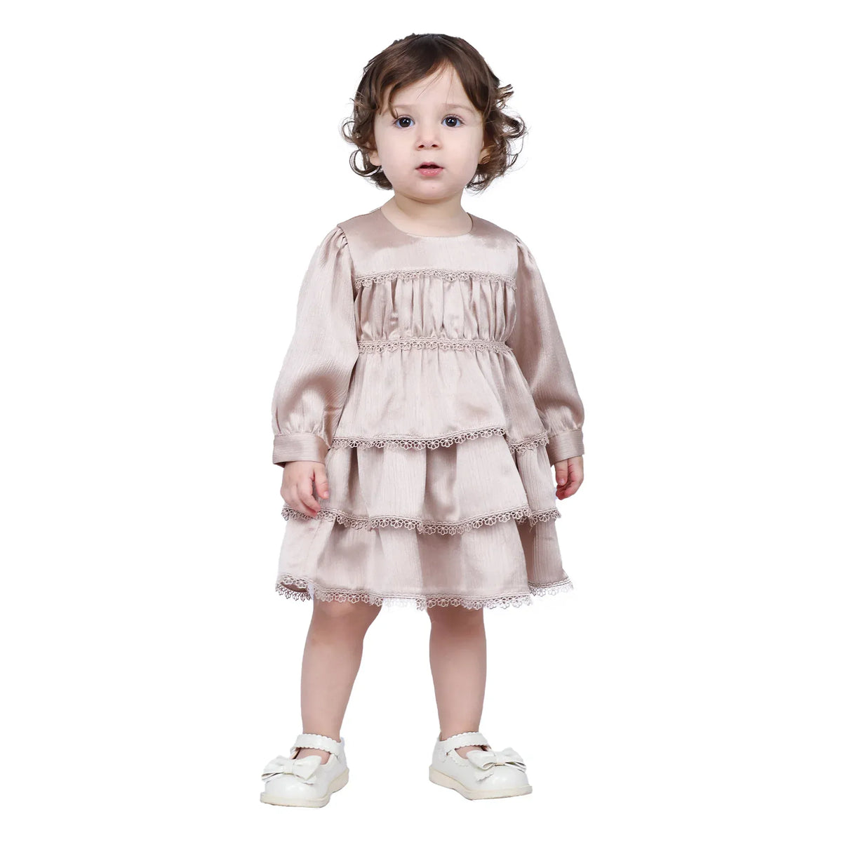 Floral Formal Dress For Baby girl Image