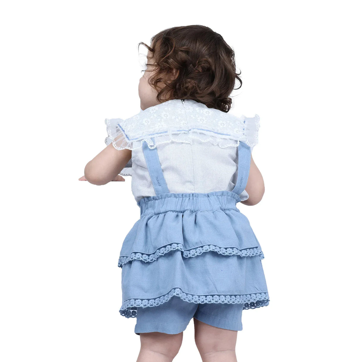 Floral Formal Shorts for Baby girl Image