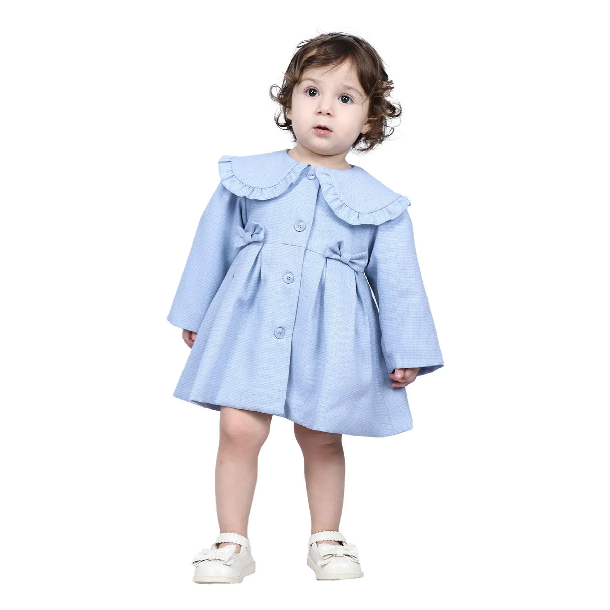 Checked Formal Jacket for Baby girl Image