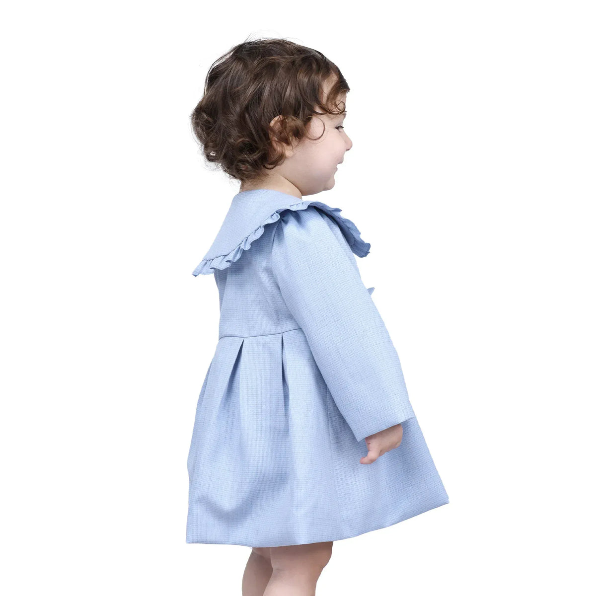 Checked Formal Jacket for Baby girl Image