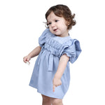 Striped Formal Dress for Baby girl Image
