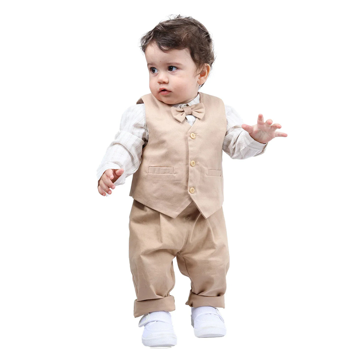 Plain Formal Waistcoat for Baby boy Image