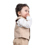 Plain Formal Waistcoat for Baby boy Image