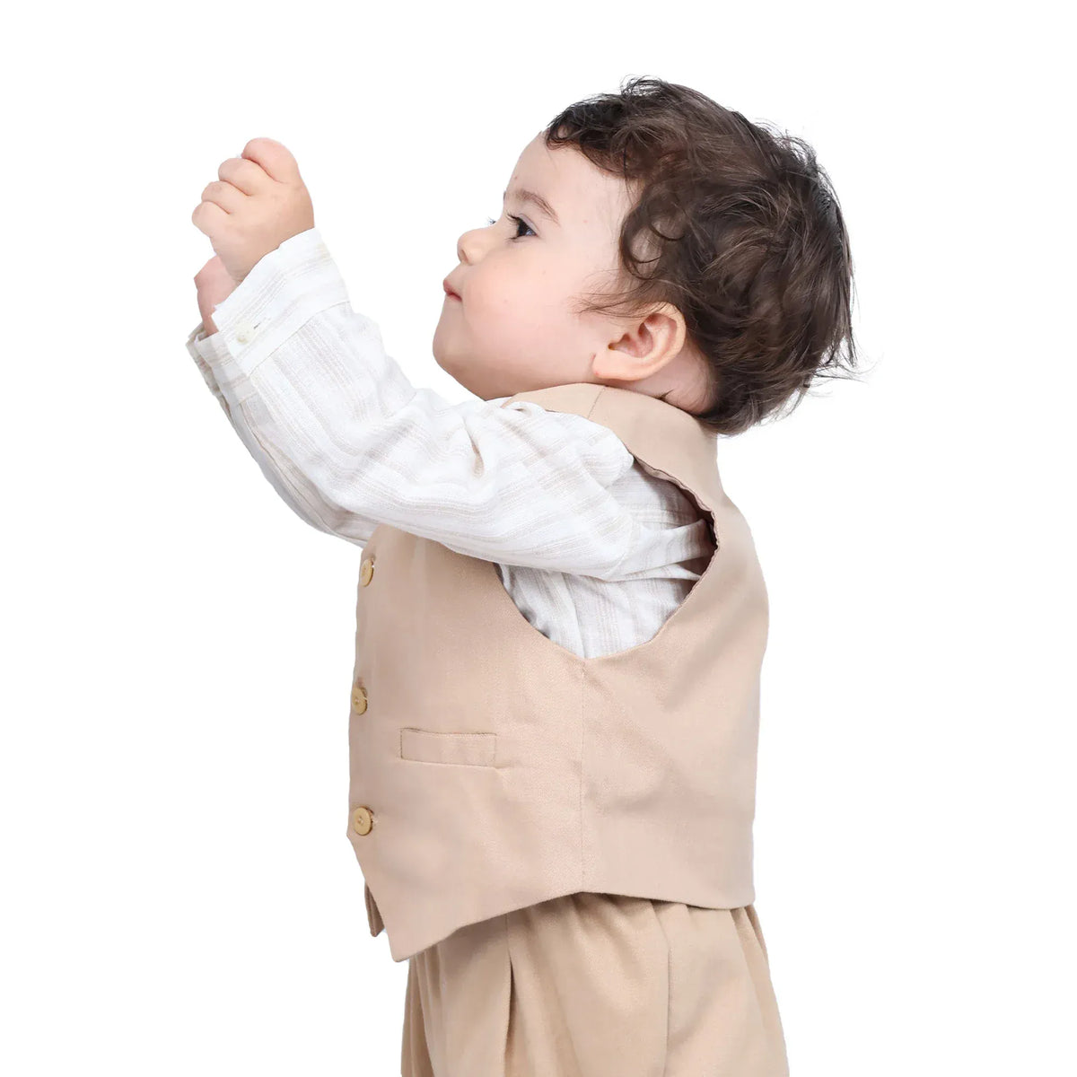 Plain Formal Waistcoat for Baby boy Image