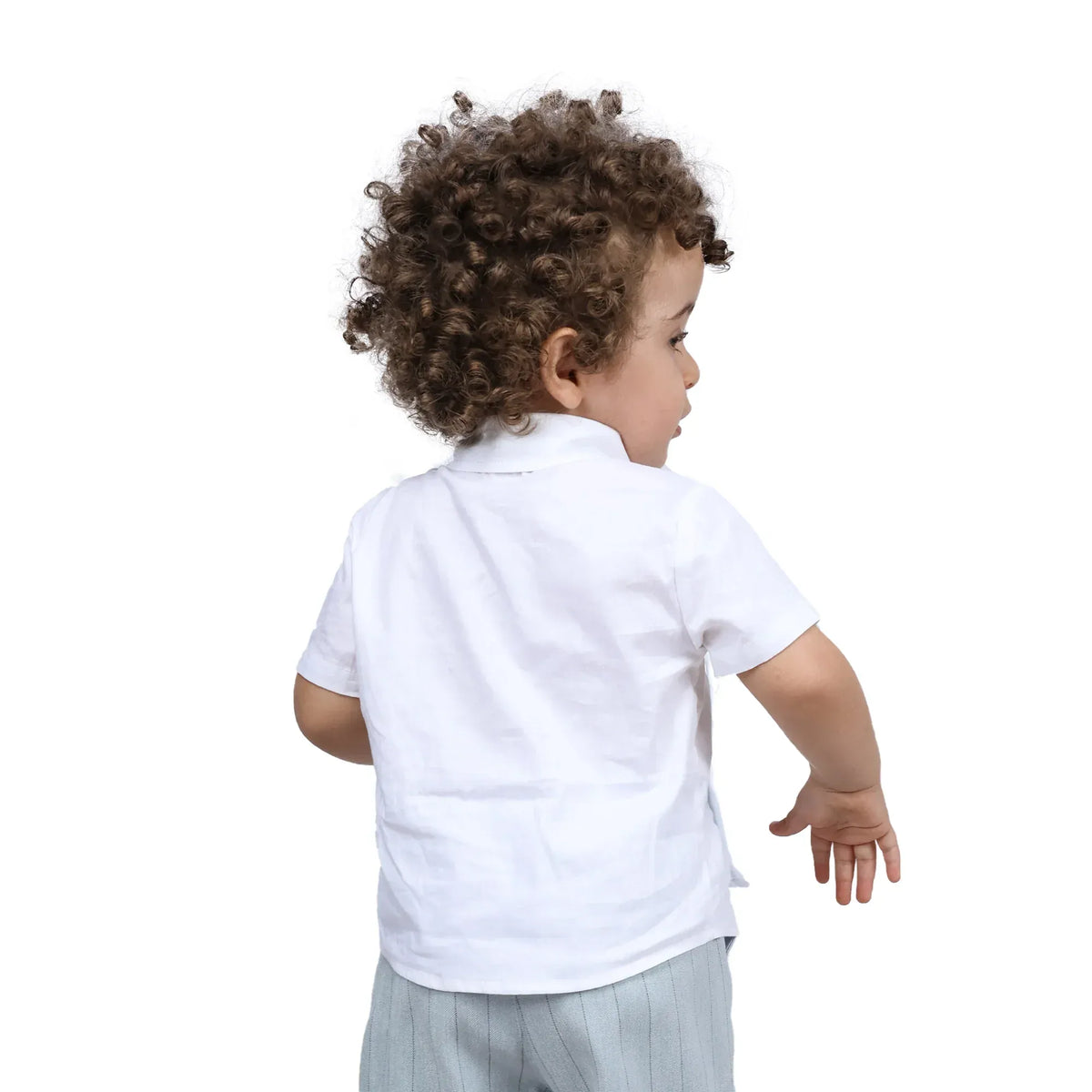 Plain Formal Shirt For Baby boy Image