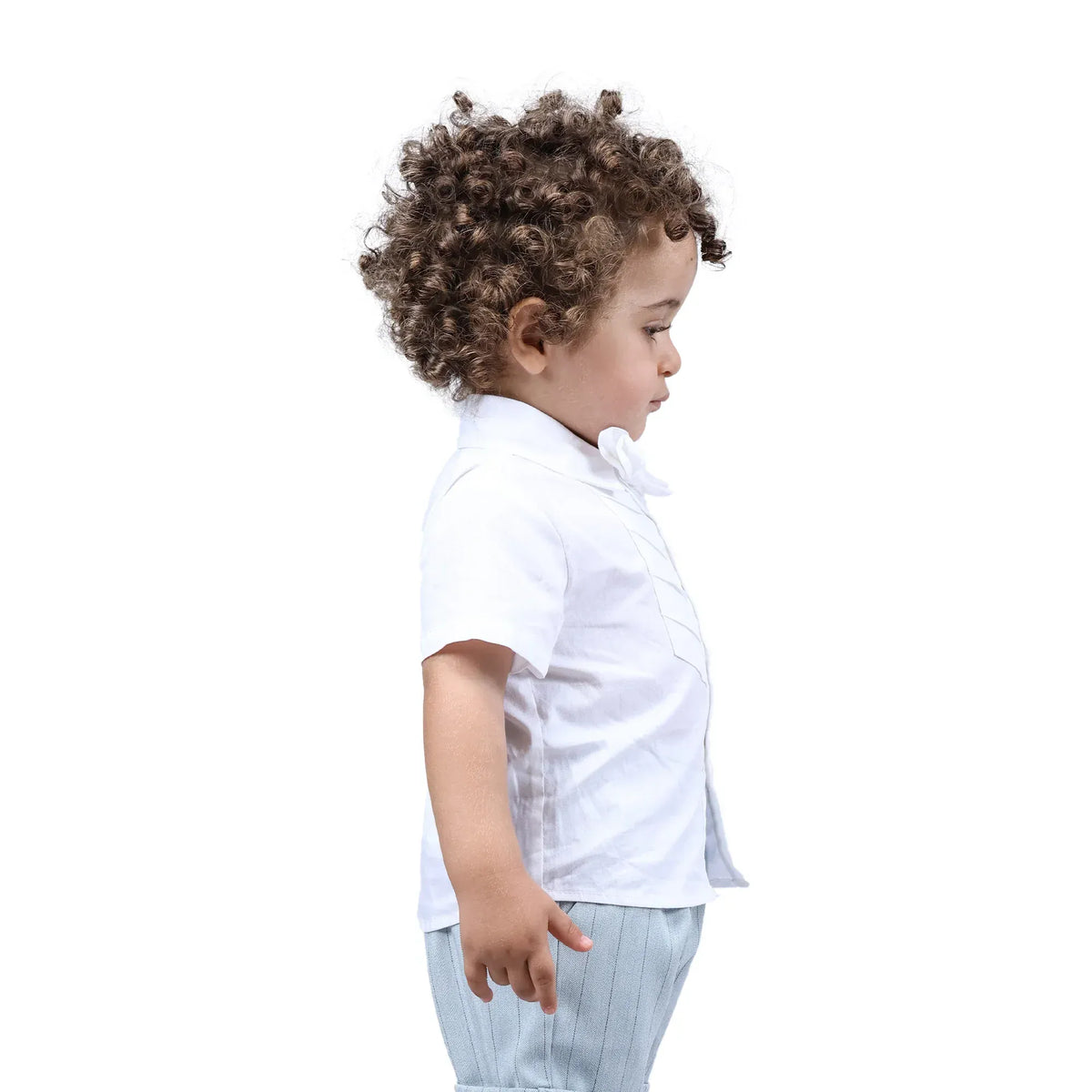 Plain Formal Shirt For Baby boy Image