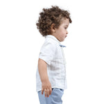 Plain Formal Blouse For Baby boy Image