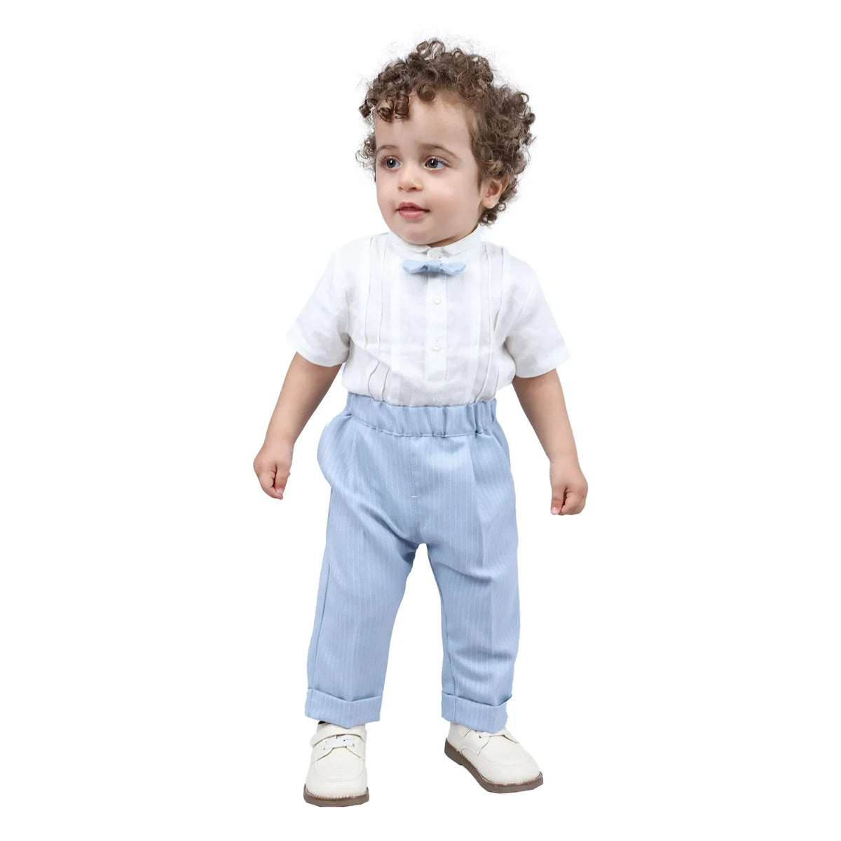 Striped Formal Pants For Baby boy Image