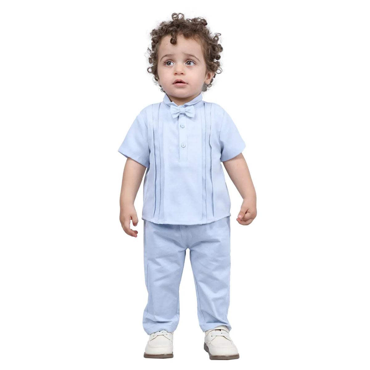 Plain Formal Blouse For Baby boy Image
