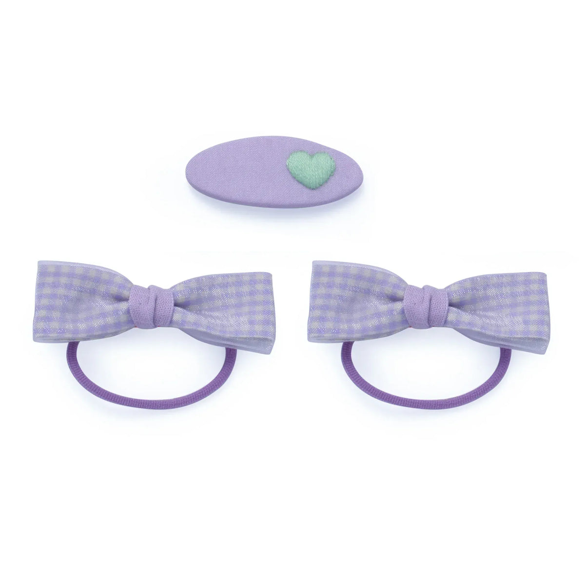 Free Purple Headwear Set for Girls Image