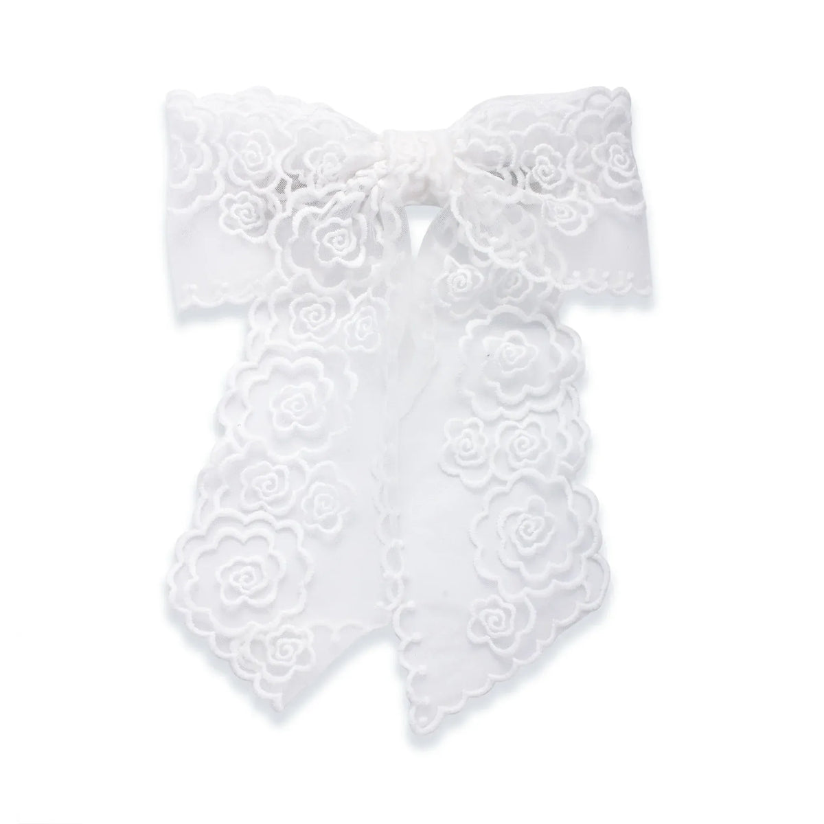 Free White Hair Clip for Girls Image