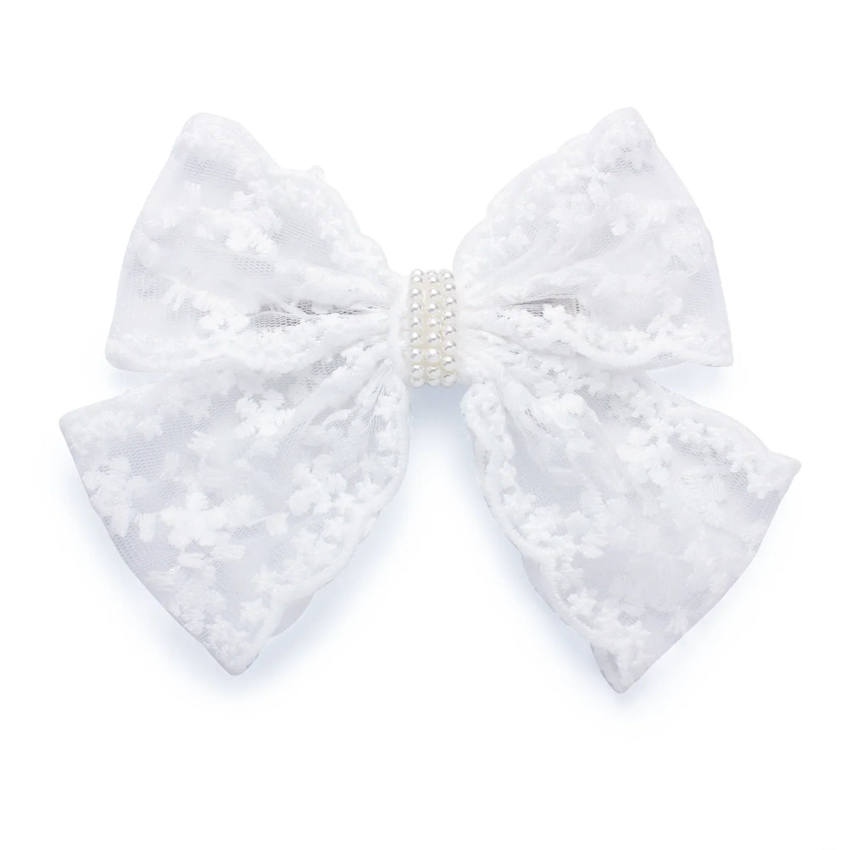 Free White Hair Clip for Girls Image