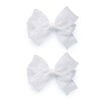 Free White Hair Clip for Girls Image