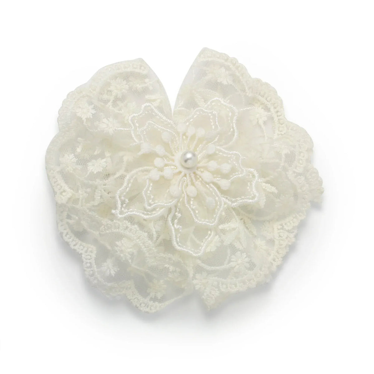 Free Off White Hair Clip for Girls Image