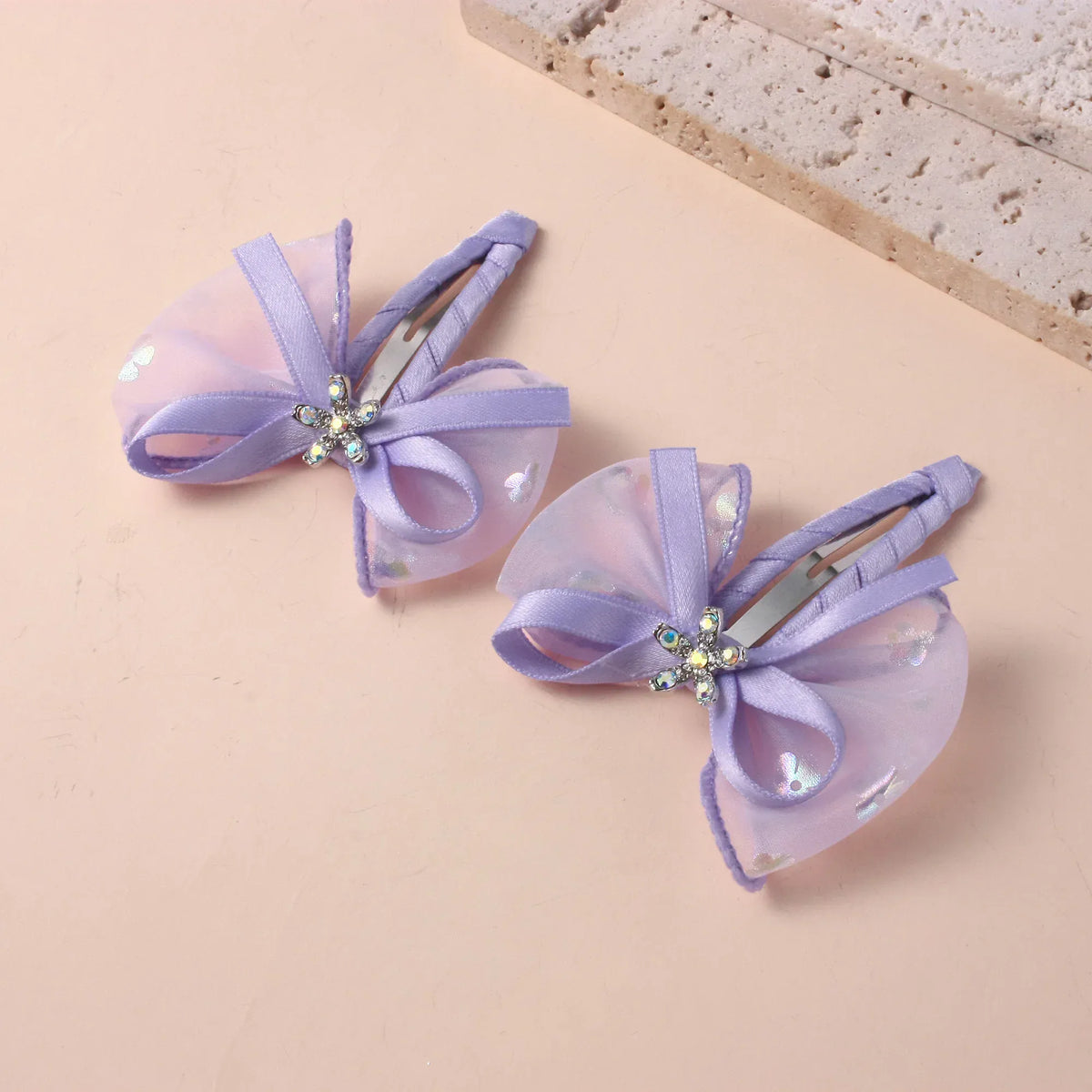 Free Purple Hair Clip for Girls Image