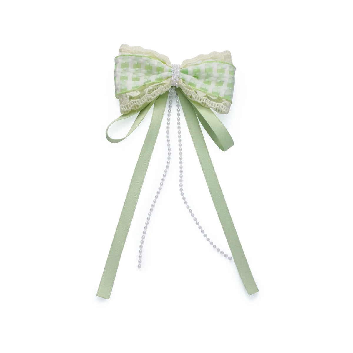 Free Green Hair Clip for Girls Image
