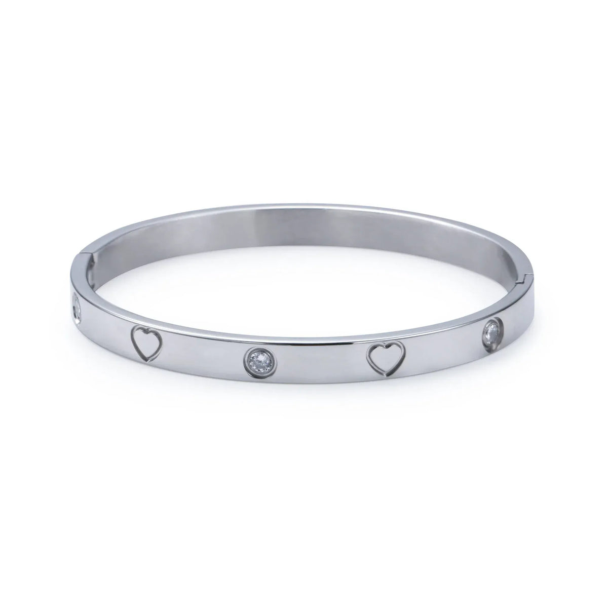 Free Silver Bangle for Women Image
