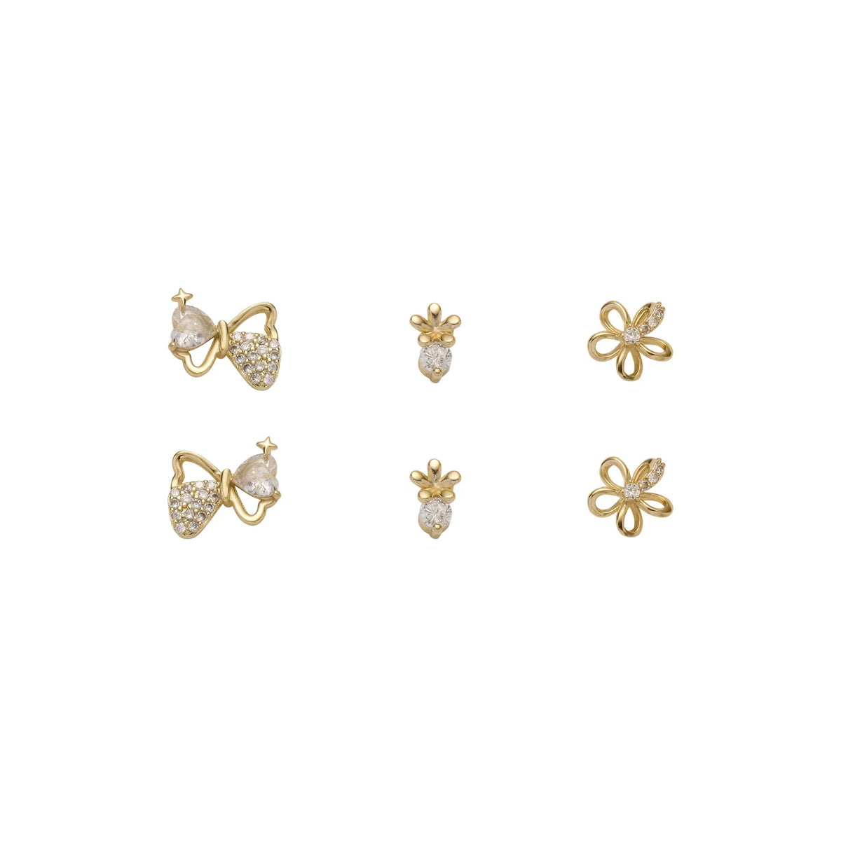 Free Gold Earring Set for Women Image