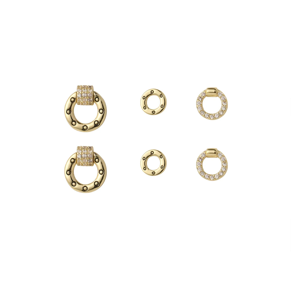 Free Gold Earring Set for Women Image