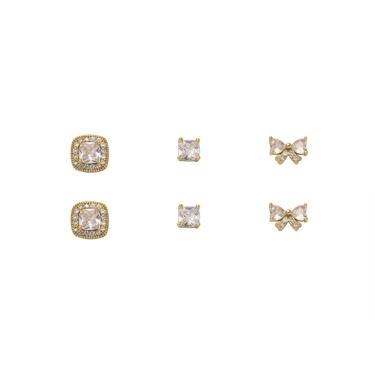 Free Gold Earring Set for Women Image