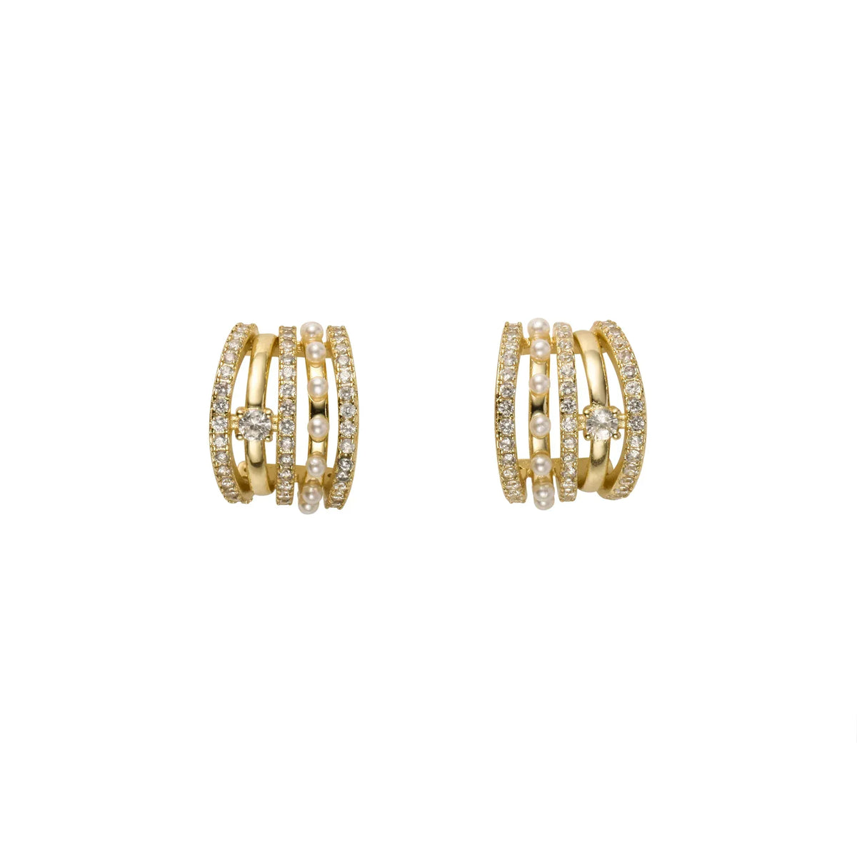 Free Gold Earrings for Women Image