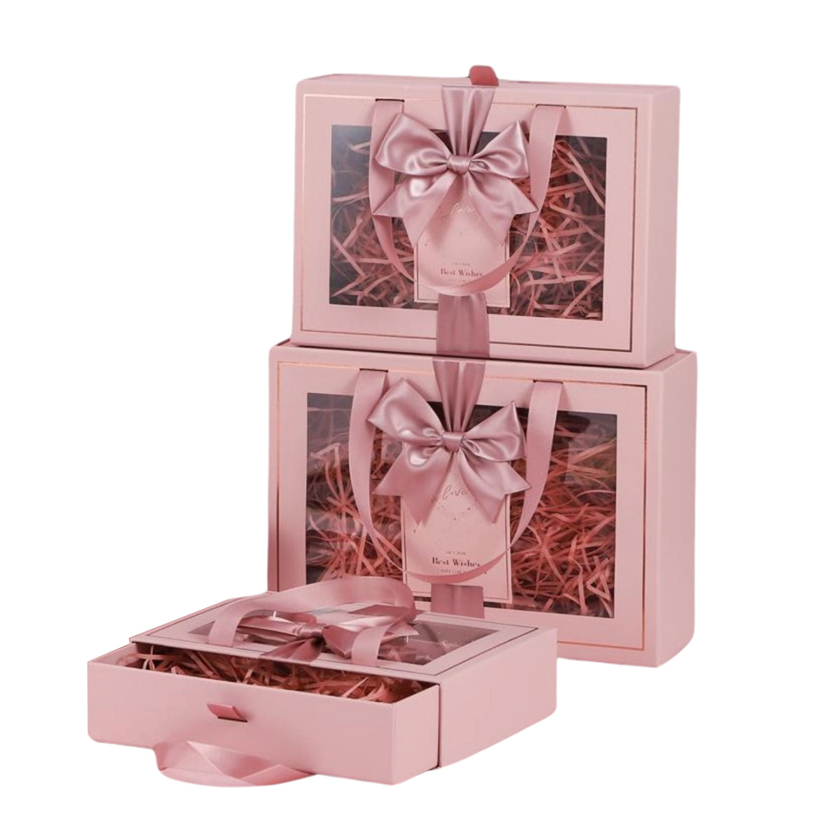 Light Pink wooden Gift Box Image