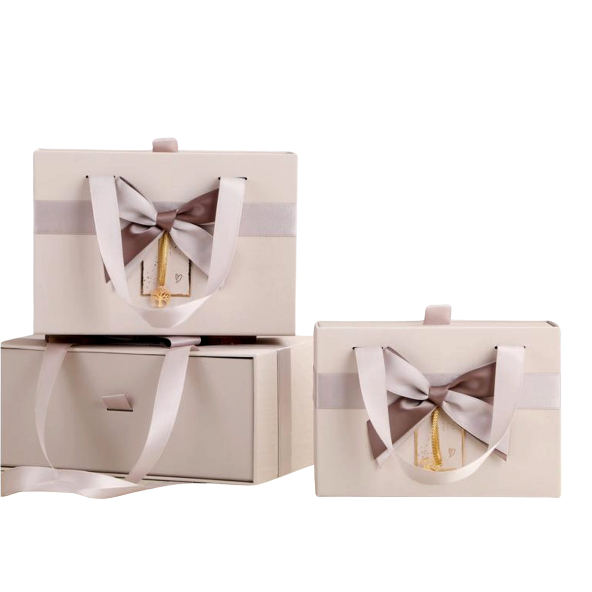 Khaki wooden Gift Box Image