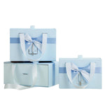 Blue wooden Gift Box Image