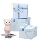 Blue wooden Gift Box Image