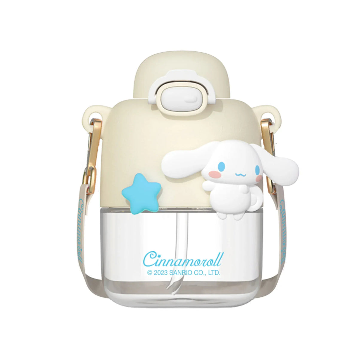 550Ml White Water Bottle For Girls Image