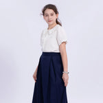 Embroidery Uniform Shirt for Girls Image