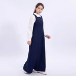 Embroidery Uniform Dress for Girls Image