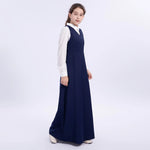 Embroidery Uniform Dress for Girls Image