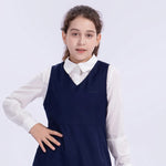 Embroidery Uniform Dress for Girls Image