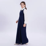 Embroidery Uniform Dress for Girls Image