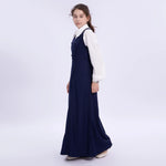 Embroidery Uniform Dress for Girls Image