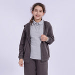 Embroidery School Sport Jacket for Girls Image