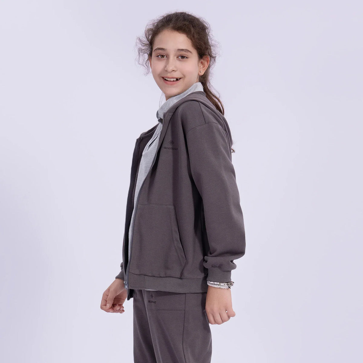 Embroidery School Sport Jacket for Girls Image