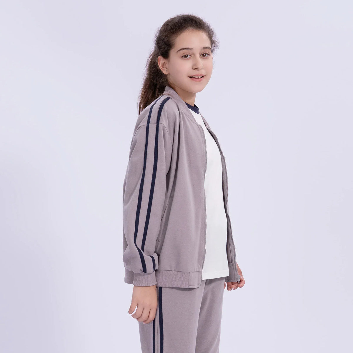 Embroidery School Sport Jacket for Girls Image