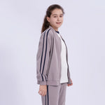 Embroidery School Sport Jacket for Girls Image