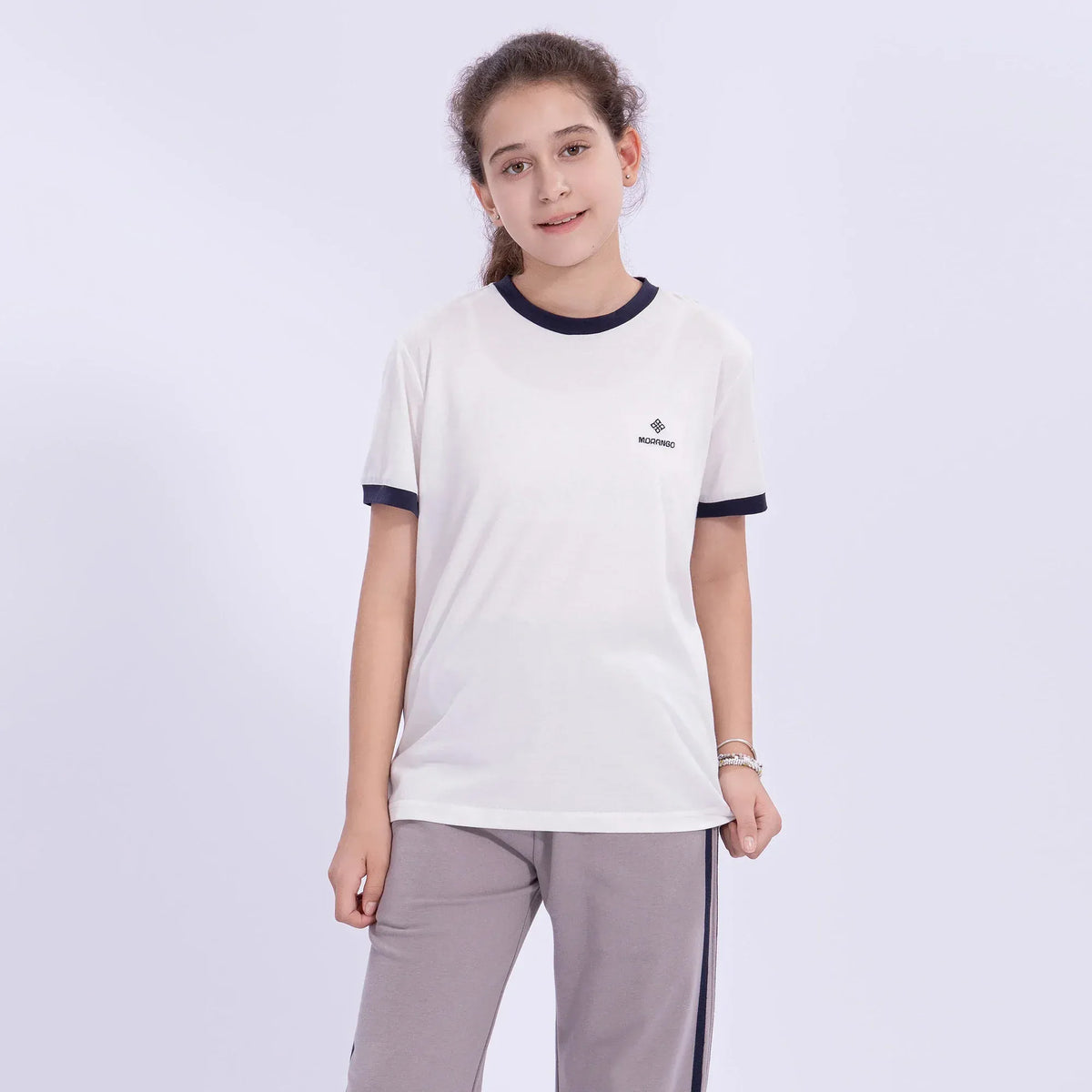 Embroidery School Sport T-Shirt for Girls Image