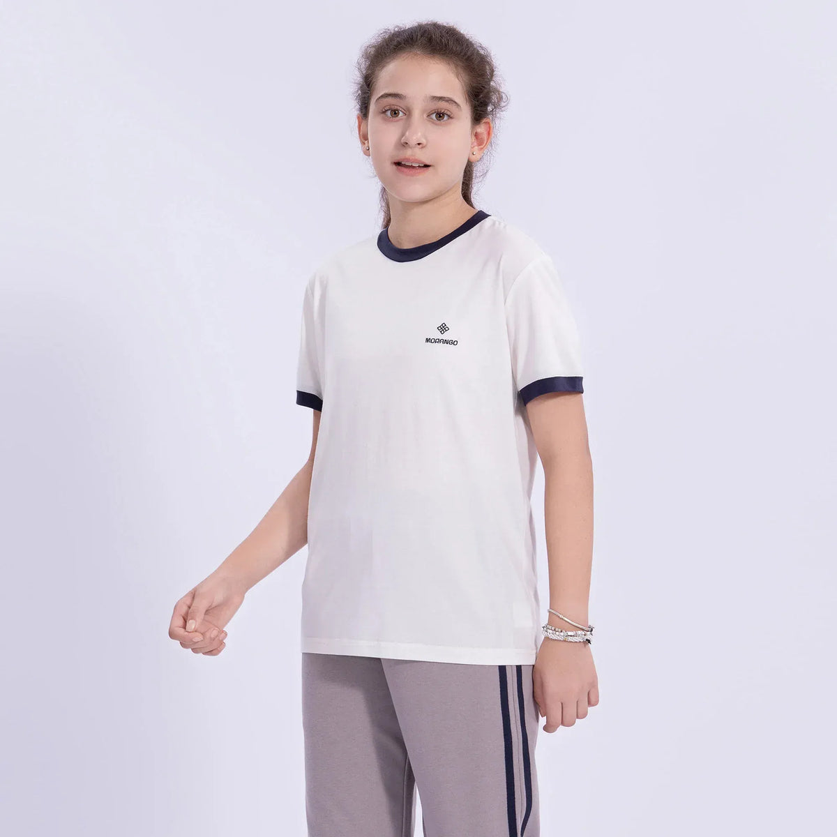 Embroidery School Sport T-Shirt for Girls Image