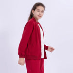 Embroidery School Sport Jacket for Girls Image