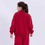 Embroidery School Sport Jacket for Girls Image