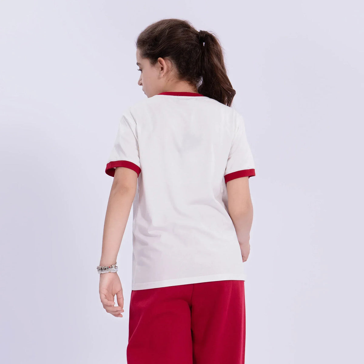 Embroidery School Sport T-Shirt for Girls Image
