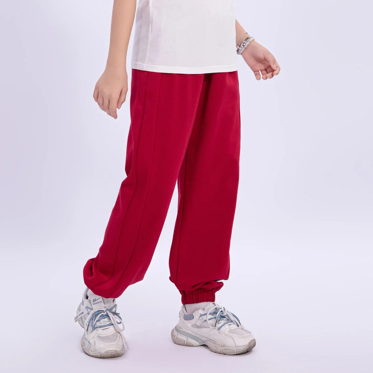 Plain School Sport Pants for Girls Image