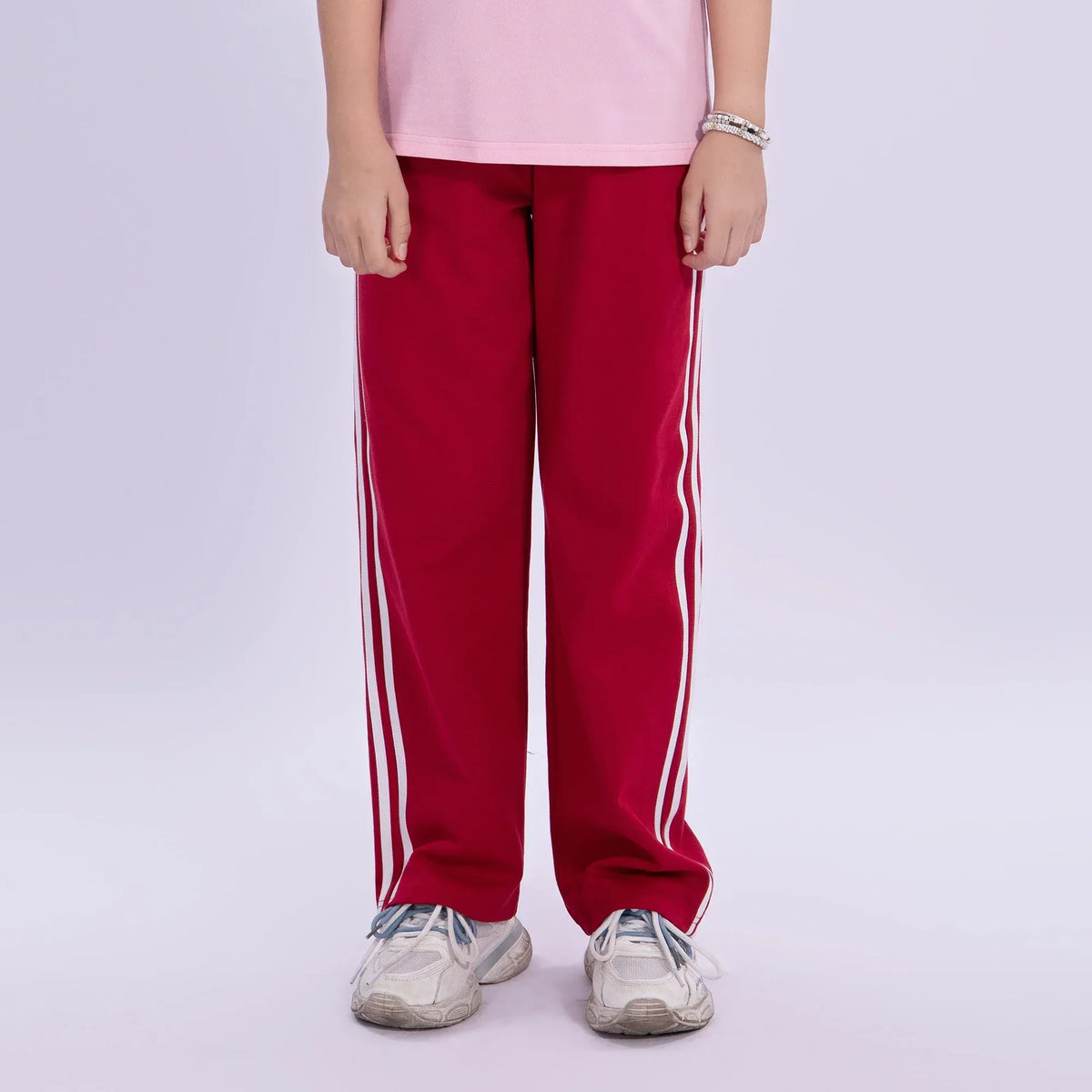 Embroidery School Sport Pants for Girls Image