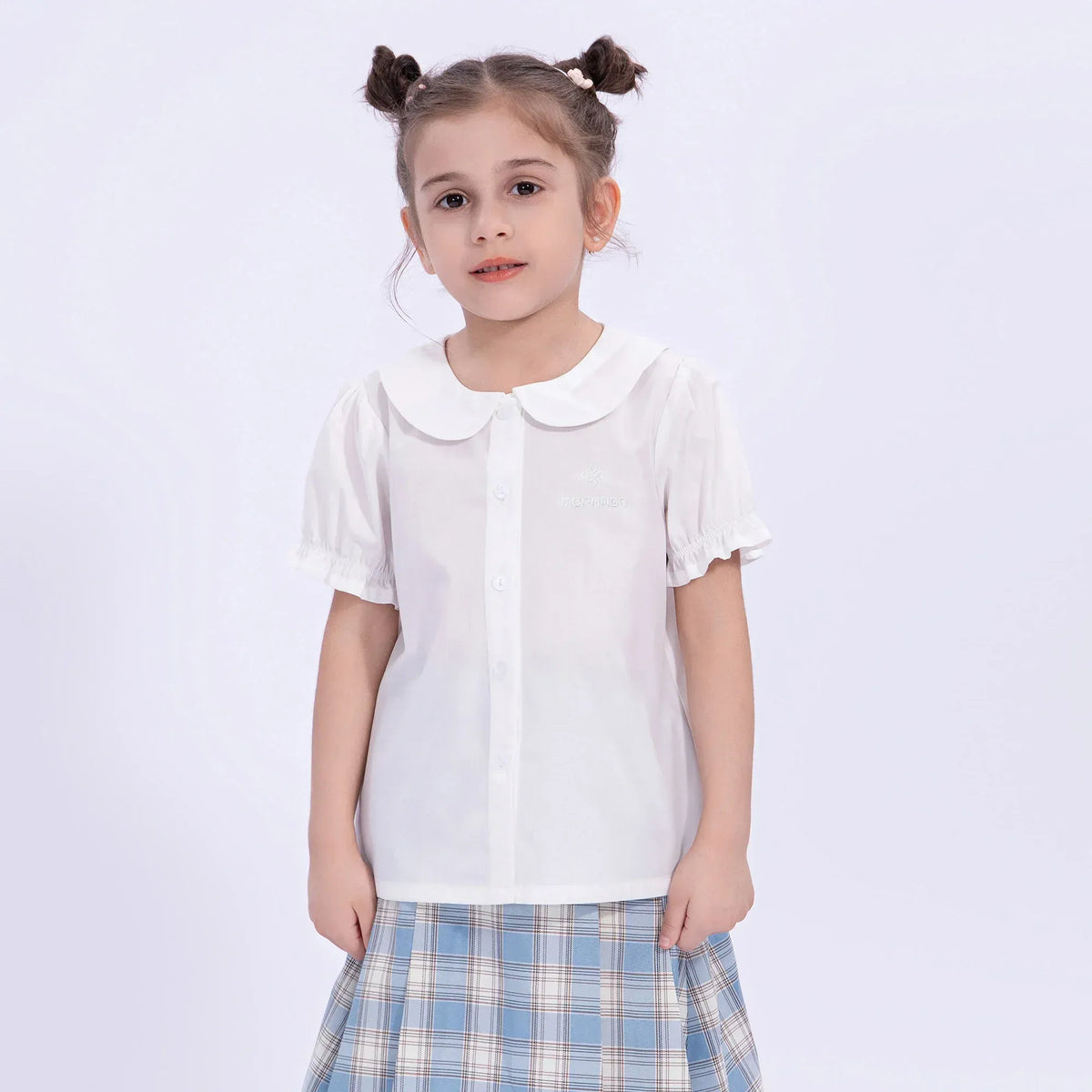 Embroidery Basic Shirt for Girls Image