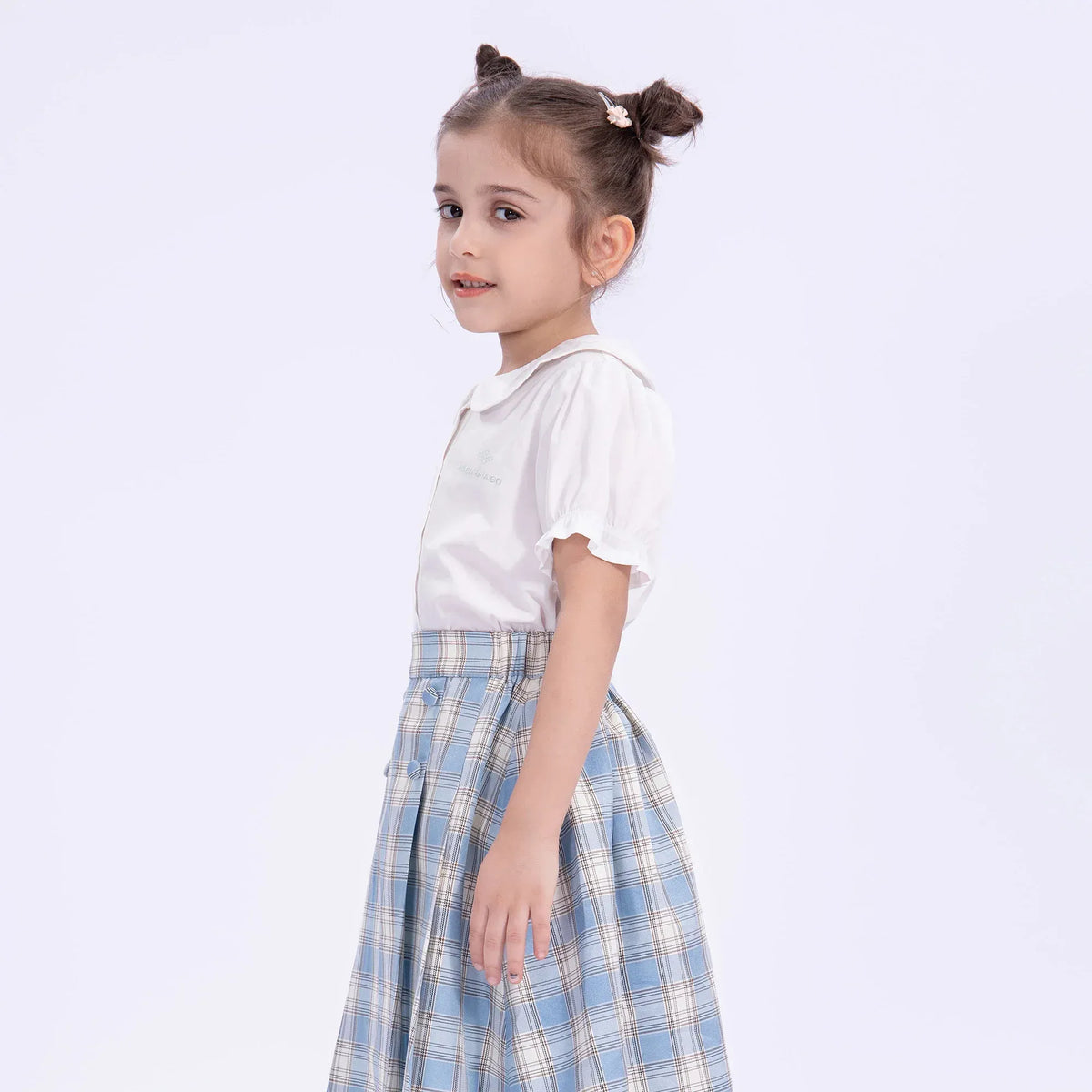 Embroidery Basic Shirt for Girls Image